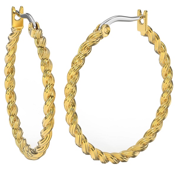 BJT379 ORECCHINO ELDARA GOLD PLATED - Farmafamily.it