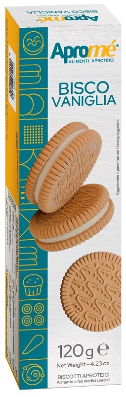 APROME' BISCO VANIGLIA 120 G - Farmafamily.it