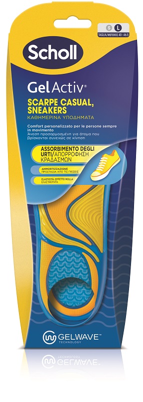 SCHOLL GELACTIV SCARPE CASUAL SNEAKERS MISURA LARGE NUOVA SERIE 2025 1 PAIO - Farmafamily.it