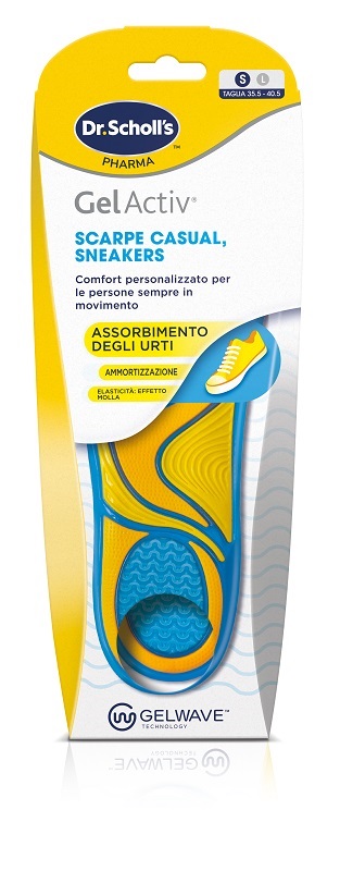 SCHOLL GELACTIV SCARPE CASUAL SNICKERS MISURA SMALL NUOVA SERIE 2025 1 PAIO - Farmafamily.it