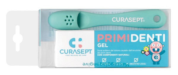 CURASEPT KIT GEL PRIMI DENTI 20 ML + MASSAGGIAGENGIVE - Farmafamily.it