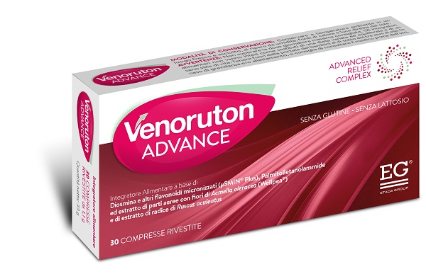 VENORUTON ADVANCE 30 COMPRESSE RIVESTITE DA 1,1 G SENZA GLUTINE SENZA LATTOSIO - Farmafamily.it