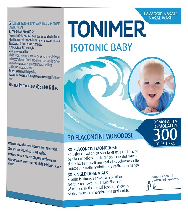 TONIMER ISOTONIC 300 BABY 12FL - Farmafamily.it