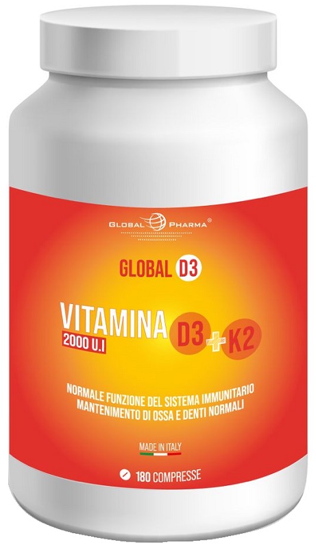 GLOBAL D3 180 COMPRESSE 400 MG - Farmafamily.it