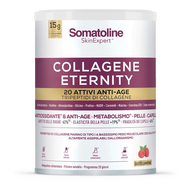 SOMATOLINE COLLAGENE ETERNITY 343 G SENZA GLUTINE SENZA LATTOSIO - Farmafamily.it