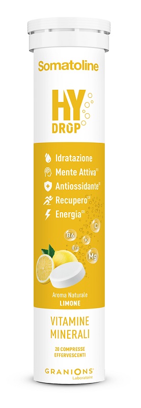 SOMATOLINE HYDROP LIMONE 20 COMPRESSE EFFERVESCENTI - Farmafamily.it