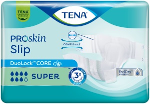 PANNOLINO A MUTANDINA TENA PROSKIN SLIP SUPER L 10 PEZZI - Farmafamily.it