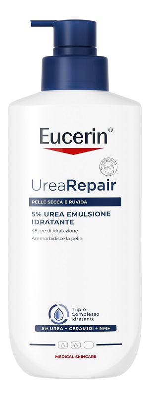 EUCERIN UREAREPAIR 5% UREA EMULSIONE IDRATANTE 400 ML - Farmafamily.it