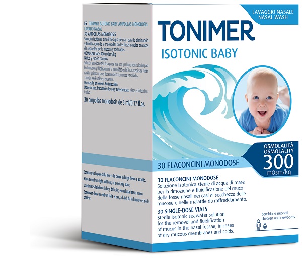 ISOTONIC BABY TONIMER 30 FLACONCINI MONODOSE 5 ML - Farmafamily.it