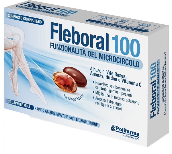 FLEBORAL 100 30 CAPSULE MOLLI - Farmafamily.it
